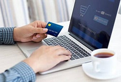 Kauf von Waren über das Internet